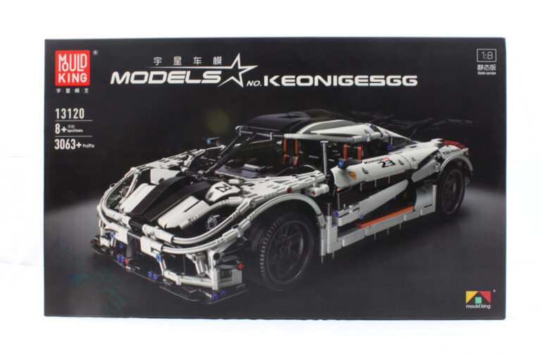 Mould King 13120 - Keonigesgg Sportwagen - Produktbild - Karton vorne