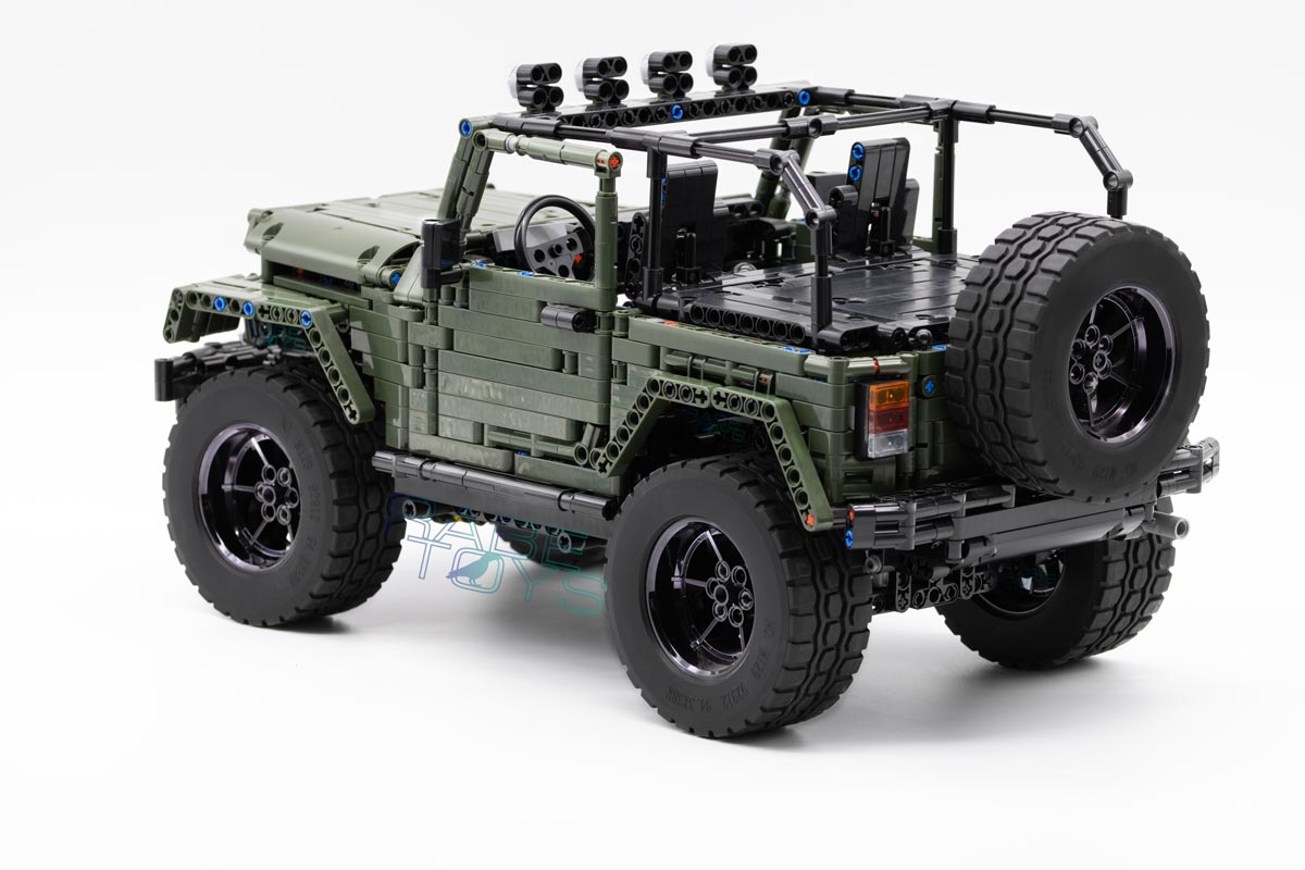 Wrangler No. 13124 - Mould King - Produktbild - Ansicht hinten Links