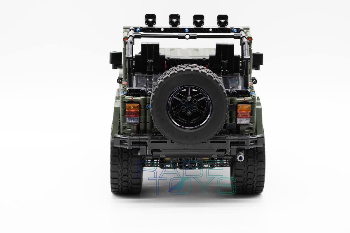 Wrangler No. 13124 - Mould King - Produktbild - Ansicht Hinten