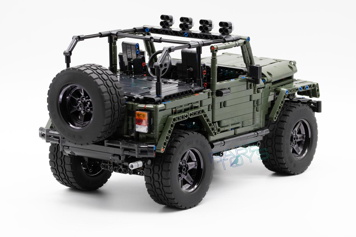 Wrangler No. 13124 - Mould King - Produktbild - Ansicht hinten Rechts