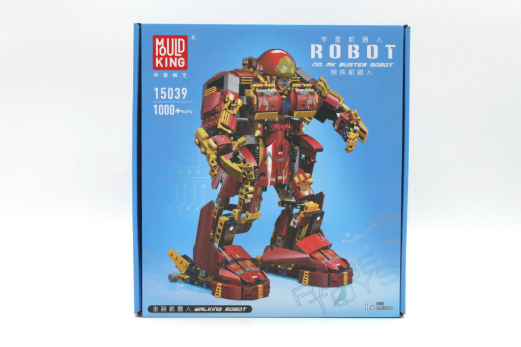 Mould King 15039 - Buster Roboter RC - Produktbild - Karton von vorne