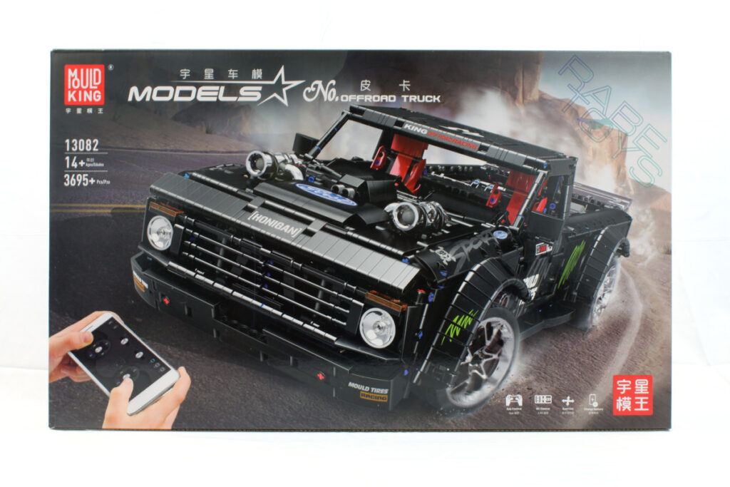 Mould King 13082 - Offroad Truck F150 Hoonitruck RC - Produktbild - Karton vorne