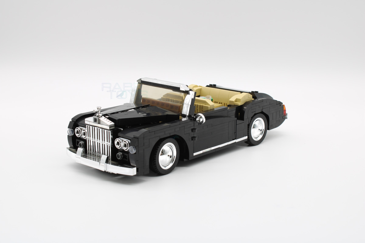 Mould King 10006 - Silver Cloud Oldtimer 1964 - Produktbild - Ansicht vorne links
