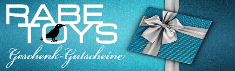 Rabe Toys - Gutscheine - Titelbild - Geschenk mit Schleife