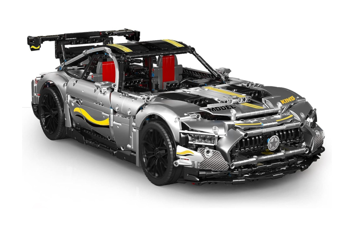 Mould King 13126 - AMG GT Quicksilver - Produktbild vorne rechts
