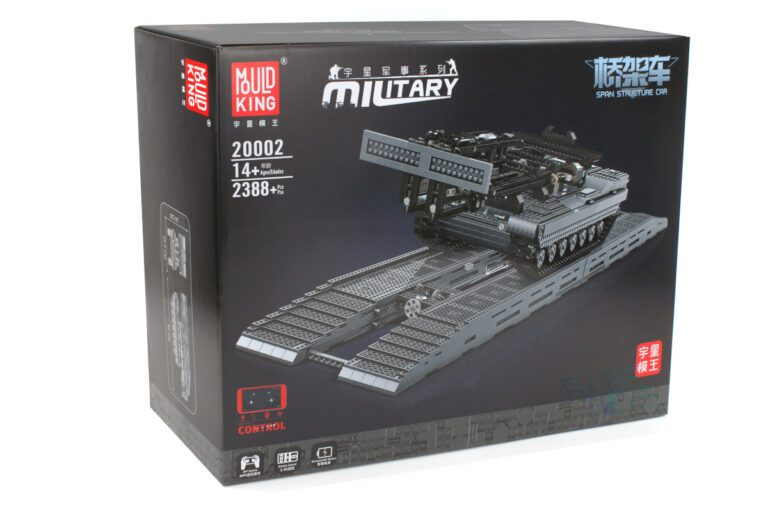 Mould King 20002 - Ultimate Abrams Brückenpanzer - Karton vorne