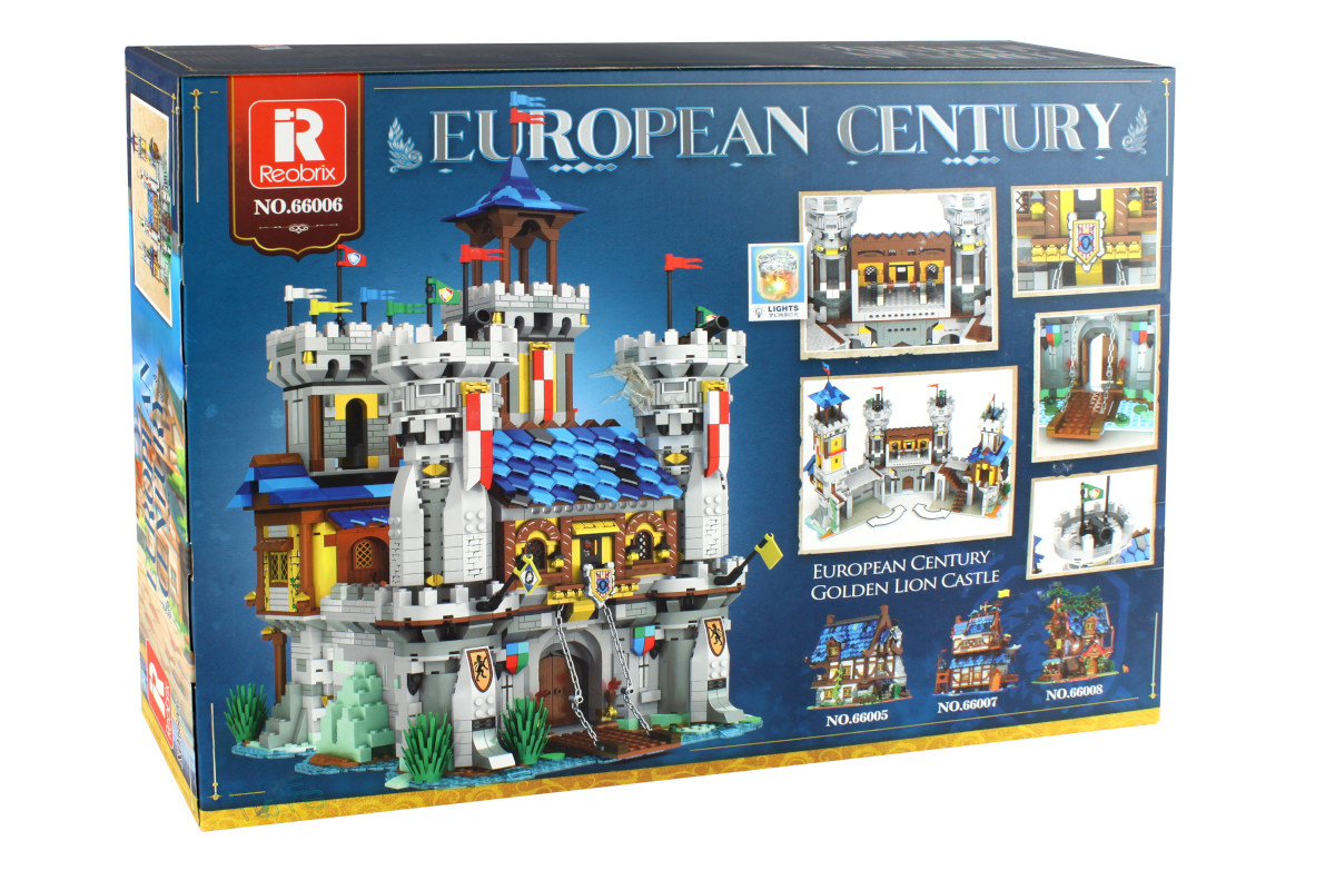 Reobrix 66006 - Löwenburg - Produktbild -Karton hinten