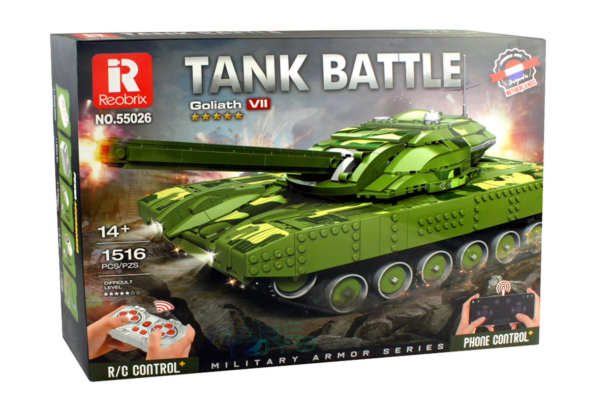 Reobrix 55026 - Holländischer Kampfpanzer Karton vorne