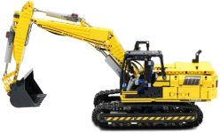 rabe-toys_warengruppe-baustelle-fahrzeug_content-bild_bagger Rabe Toys Warengruppe: Baustelle und Fahrzeug - Contentbild Bagger Mould King 13112